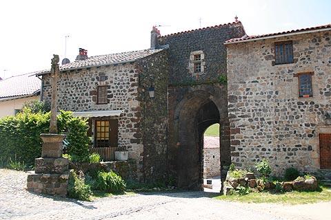 Ancient entrance to Arlempdes village
