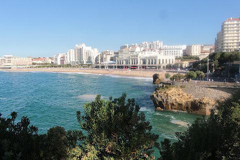 Beach at Biarritz