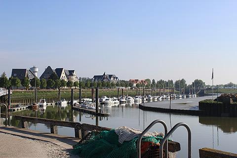 Harbour and boats in Le Crotoy