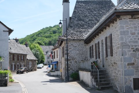 Centre of Junhac village