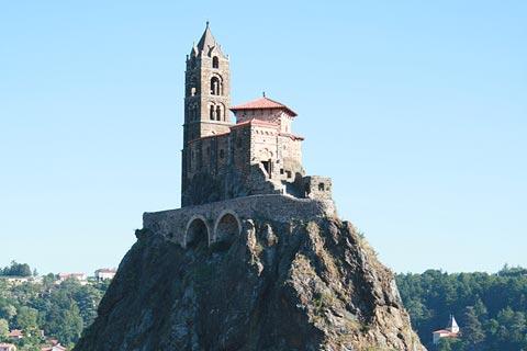 Chapel Saint-Michel d'Aiguilhe at Le Puy-en-Velay