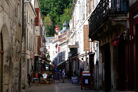 charming streets in Brantome