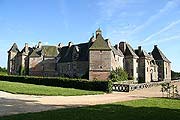 Carrouges castle in Normandy