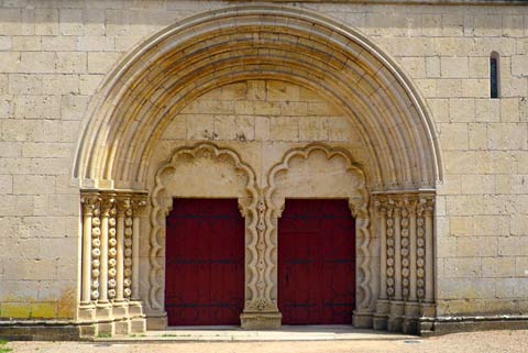 Entrance to church in Montreal