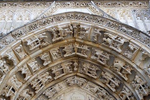 Tympanum of the Church of Saint-Martin