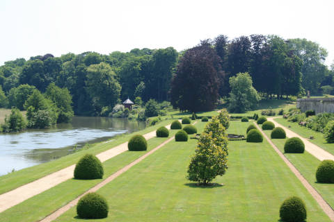 Garden of Chateau du Lude