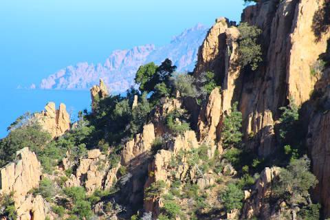 Scenery in Corsica