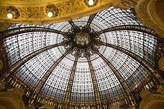 Galaries Lafayette store in Paris