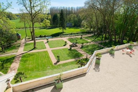 The Jardins du Roi at Chateau Gaillard