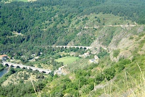 Chapeauroux in the Allier gorges