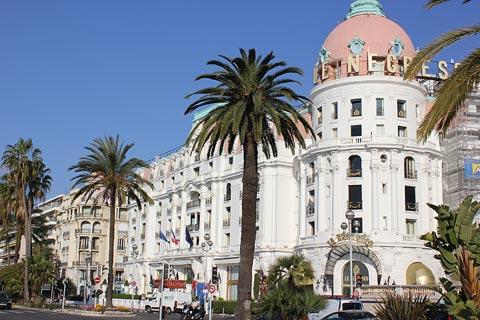 Hotel Negresco on Promenade des Anglais