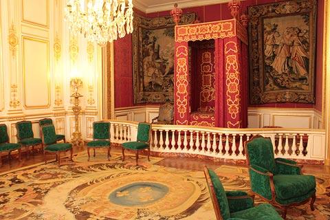 Furnished room inside Chateau de Chambord