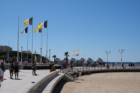 Arcachon town beach
