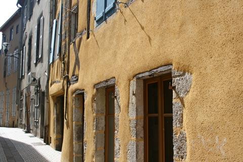 Medieval houses in Saint-Pourcain-sur-Sioule
