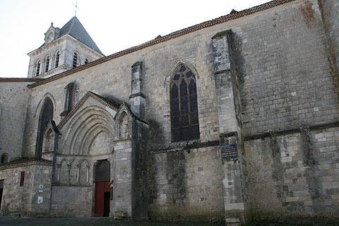 Side of the church in Mezin