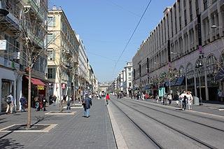 Shopping street in central Nice