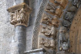 Cathedral Saint-Marie in Oloron-Sainte-Marie