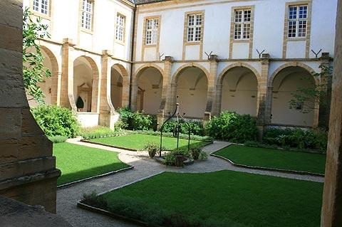 Cloisters in the Basilica of Paray la Monial, Burgundy