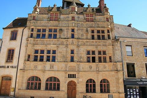Town Hall in Paray la Monial, Burgundy
