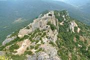 Peyrepertuse cathar castle
