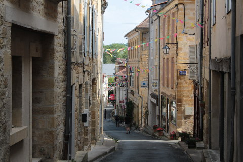 pretty street in Excideuil