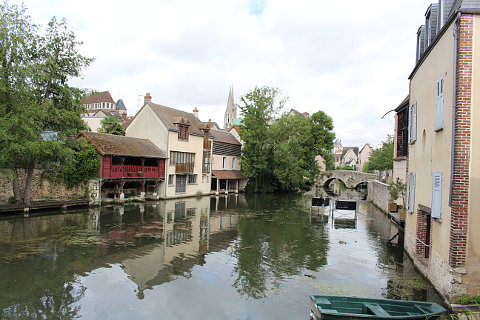 river Eure at Chartres