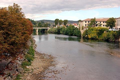 River Aude in Limoux