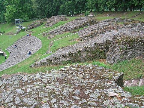 Roman amphitheatre in Autun