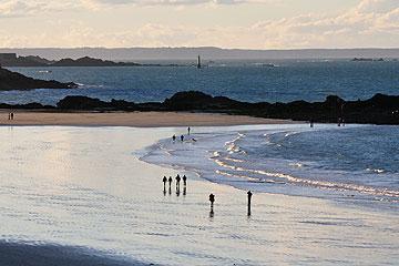 Saint malo beach