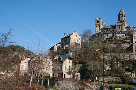 Town centre in Saint-Nectaire
