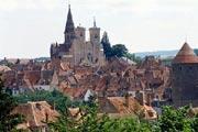 View of Semur-en-Auxois