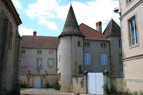 House with tower in Semur-en-Brionnais