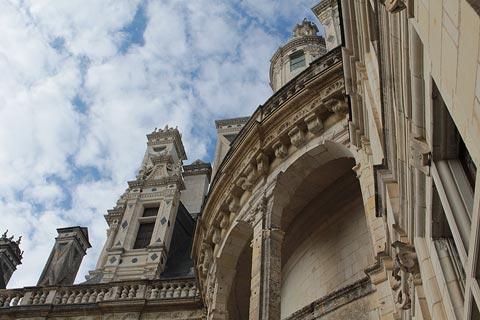 Roof detail of Chateau de Chambord