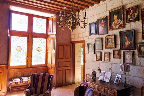 The Small Salon in Chateau Gaillard