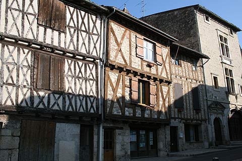 Medieval houses in Tanneries district