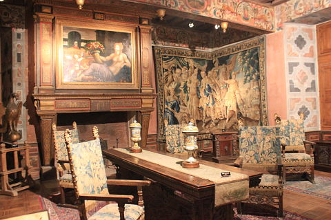Chateau de Bourdeilles interior