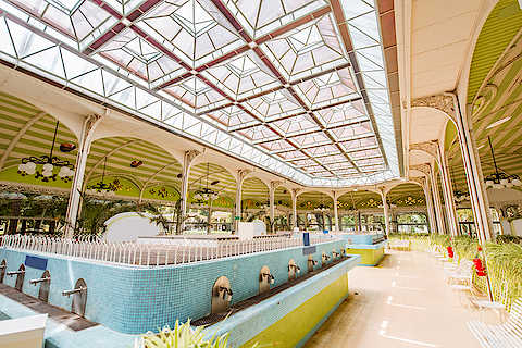 Inside the thermal spa of Vichy