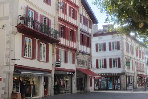 Maisons basques du centre-ville de Saint-Jean-de-Luz