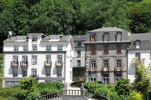 Belle epoque architecture in Mont-Doré town centre