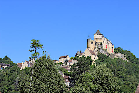 View of the castle from Castelnaud village
