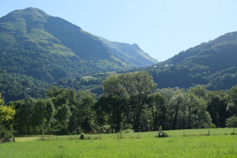 Mountain scenery at Laruns