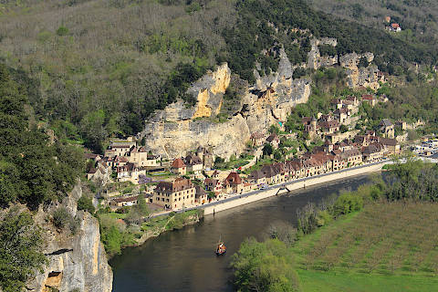 View of La Roque-Gageac