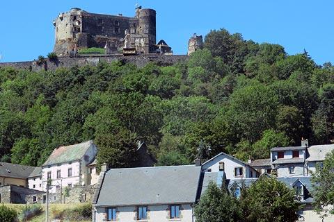 View of Murol village