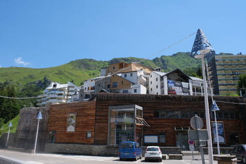 Centre of the village of Gourette