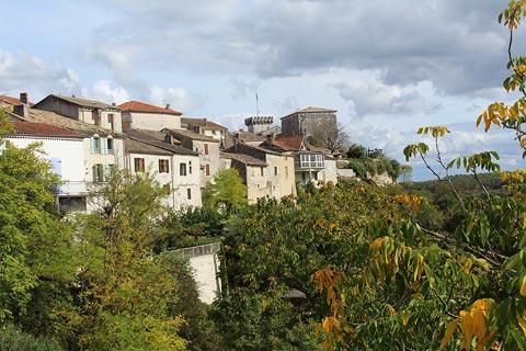 View across Tarn-et-Garonne countryside from Roquecor