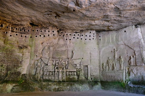 Brantome Abbey Wall of Judgement