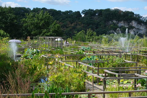 Water garden of Carsac Aillac